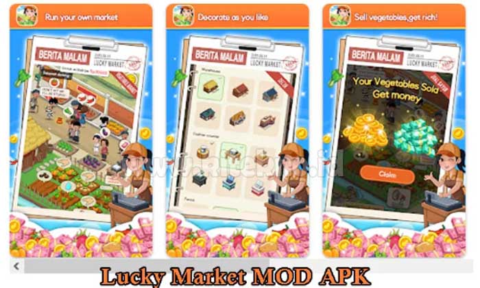 lucky market mod apk