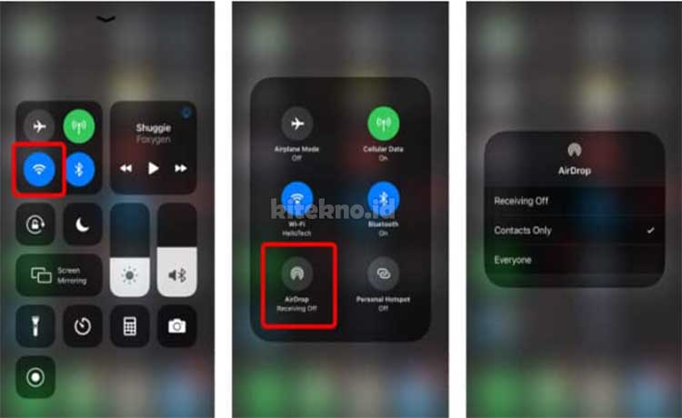 Bagaimana Mengaktifkan Airdrop di iPhone